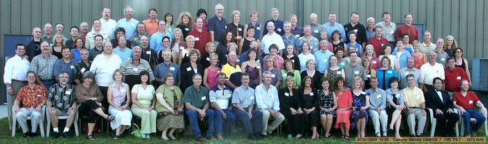 AHS 1974 Class Reunion group photo - click for larger image.