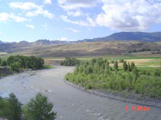 Shoshone River in Wyoming